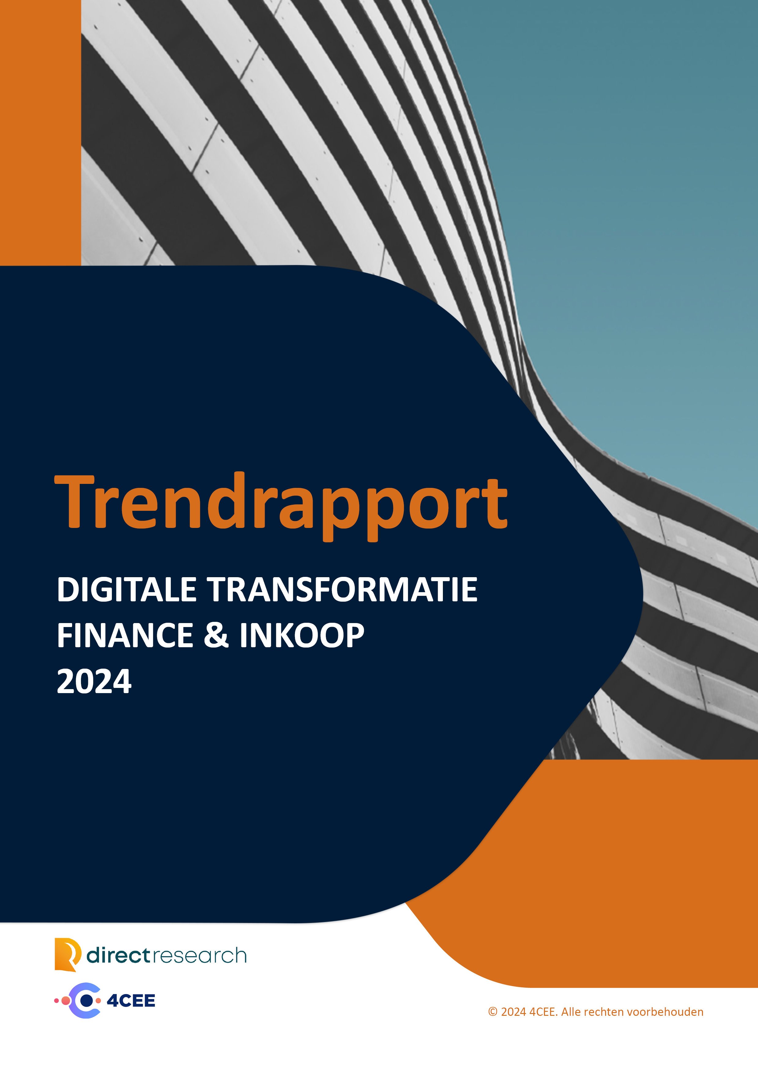 4CEE - Trendrapport 2024 - Digitale transformatie Finance en Inkoop